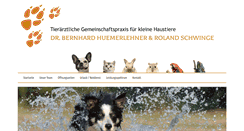 Desktop Screenshot of huemerlehner-schwinge.de